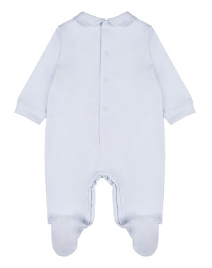 Nanan Sono Il Coco Di Mamma Blue Jumpsuit