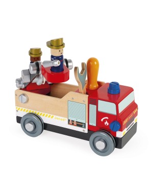 Feuerwehrauto Janod Brico' Kids