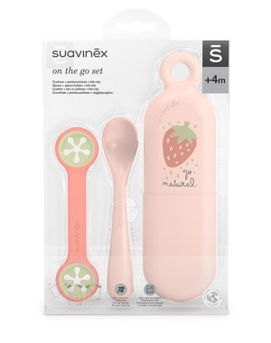 Suavinex Go Natural On The Go Cutlery Set