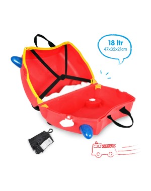 Valigia cavalcabile Trunki Pompieri